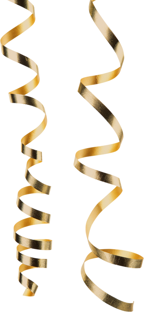 Gold Streamers